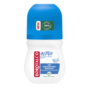 BOROTALCO Active Sea Salt Fresh Scent, Roll-on antiperspirant dezodorant Unisex 50 ml vyobraziť