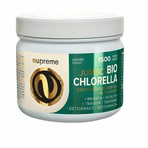 NUPREME BIO Chlorella Jumbo 1500 tabliet vyobraziť