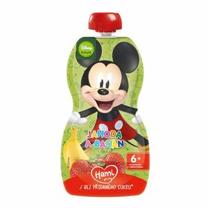 HAMI Kapsička ovocná Mickey Jahoda a banán, od uk. 6. mesiaca 110 g vyobraziť