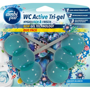 AMBIPUR WC blok Water flower 2 x 45 g vyobraziť