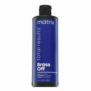 Matrix Total Results Brass Off Pigments Neutralisants Mask neutralizujúca maska pre farbené vlasy 500 ml vyobraziť