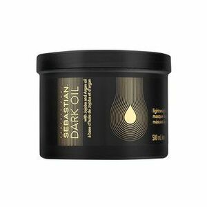 Sebastian Professional Dark Oil Lightweight Mask vyživujúca maska pre uhladenie a lesk vlasov 500 ml vyobraziť