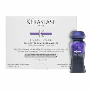 Kérastase Fusio-Dose Concentré [H.A] Ultra-Violet vlasová kúra pre blond vlasy 10 x 12 ml vyobraziť