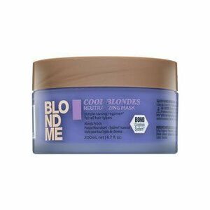 Schwarzkopf Professional BlondMe Cool Blondes Neutralizing Mask vyživujúca maska pre platinovo blond a šedivé vlasy 200 ml vyobraziť