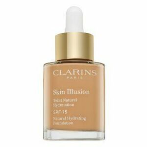 Clarins Skin Illusion Natural Hydrating Foundation tekutý make-up s hydratačným účinkom 110 Honey 30 ml vyobraziť