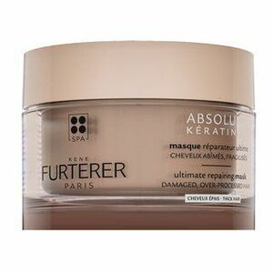 Rene Furterer Absolue Kératine Ultimate Repairing Mask posilňujúca maska pre hrubé a nepoddajné vlasy Thick Hair 200 ml vyobraziť