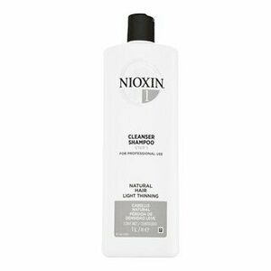 Nioxin System 1 Cleanser Shampoo čistiaci šampón pre rednúce vlasy 1000 ml vyobraziť