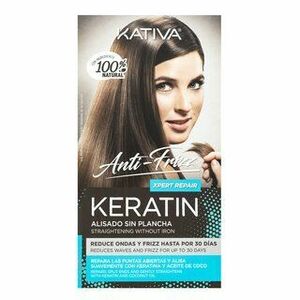 Kativa Anti-Frizz Straightening Without Iron Xpert Repair 30 ml + 30 ml + 150 ml vyobraziť