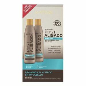 Kativa Salt-Free Straightening Post Treatment posilujúca starostlivosť po narovnaní vlasov keratínom 250 ml + 250 ml vyobraziť