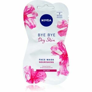 Nivea Bye Bye Dry Skin výživná medová maska 2x7.5 ml vyobraziť