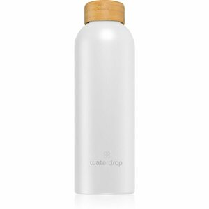 Waterdrop Thermo Steel fľaša na vodu z nehrdzavejúcej ocele farba White Matt 600 ml vyobraziť