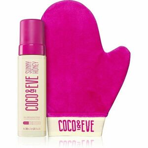 Coco & Eve Sunny Honey Ultimate Glow Kit samoopaľovacia pena s aplikačnou rukavicou Medium 200 ml vyobraziť