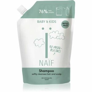 Naif Baby & Kids Shampoo výživný šampón pre deti od narodenia náhradná náplň 500 ml vyobraziť