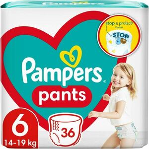 Pampers Pants Size 6 jednorazové plienkové nohavičky 14-19 kg 36 ks vyobraziť