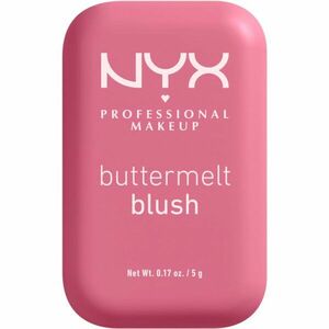 NYX Professional Makeup Buttermelt Blush púdrová lícenka odtieň 06 For the Butta 5 g vyobraziť