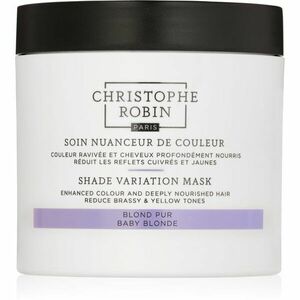 Christophe Robin Shade Variation Mask výživná krémová maska na vlasy odtieň Baby Blond 250 ml vyobraziť