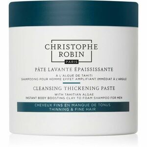 Christophe Robin Cleansing Thickening Paste with Tahitian Algae exfoliačný šampón pre jemné alebo rednúce vlasy 250 ml vyobraziť