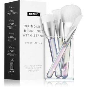 Notino Spa Collection Skincare brush set with stand sada štetcov pre starostlivosť o pleť vyobraziť