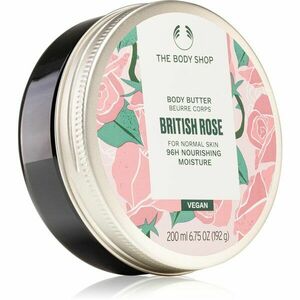 The Body Shop British Rose Body Butter telové maslo s vôňou ruží 200 ml vyobraziť