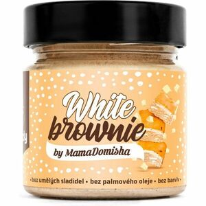 Grizly White brownie by MamaDomisha orechová nátierka s čokoládou 250 g vyobraziť