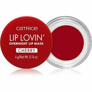 Catrice Lip Lovin' hydratačná maska na pery na noc odtieň 020 Cherry Pop 4 g vyobraziť