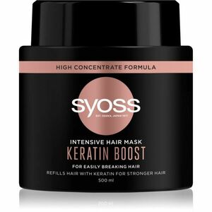 Syoss Keratin keratínova maska na vlasy 500 ml vyobraziť