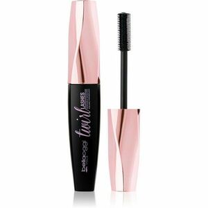 bellaoggi Twirl Lashes Mascara riasenka predlžuje a zhusťuje mihalnice odtieň Velvet Noir 11 ml vyobraziť