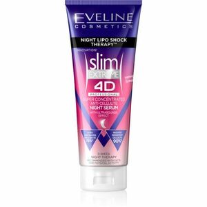 Eveline Cosmetics Slim Extreme superkoncentrované nočné sérum s hrejivým účinkom 250 ml vyobraziť