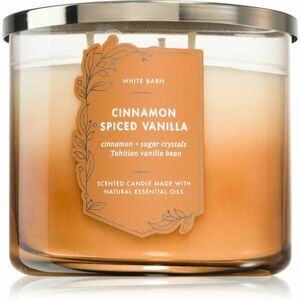 Bath & Body Works Cinnamon Spiced Vanilla vonná sviečka 411 g vyobraziť