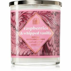 Bath & Body Works Raspberries & Whipped Vanilla vonná sviečka 227 g vyobraziť