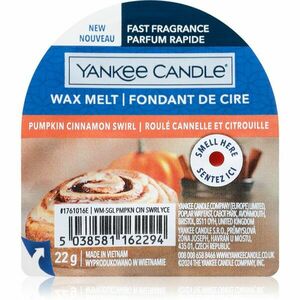 Yankee Candle Pumpkin Cinnamon Swirl vosk do aromalampy 22 g vyobraziť