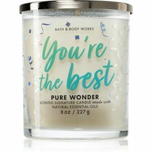 Bath & Body Works Pure Wonder vonná sviečka 227 g vyobraziť