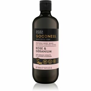 Baylis & Harding Goodness Rose & Geranium sprchový gél s vôňou kvetín 500 ml vyobraziť