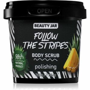 Beauty Jar Follow The Stripes telový peeling s kokosovým olejom 200 g vyobraziť