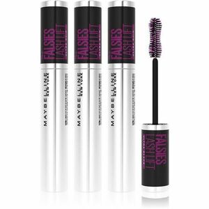 Maybelline The Falsies Lash Lift Extra Black riasenka predlžuje a zhusťuje mihalnice 3x vyobraziť