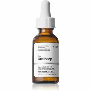 The Ordinary Alpha Arbutin 2% + HA rozjasňujúce pleťové sérum s kyselinou hyalurónovou 30 ml vyobraziť