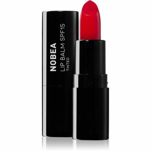 NOBEA Day-to-Day Lip Balm SPF 15 Tinted balzam na pery SPF 15 #L02 Cherry red 4 g vyobraziť