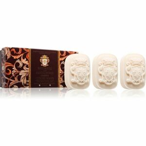 Saponificio Artigianale Fiorentino Patchouli and Sandalwood Set sada tuhých mydiel vyobraziť