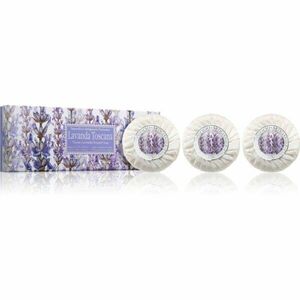 Saponificio Artigianale Fiorentino Tuscan Lavender Set sada tuhých mydiel vyobraziť