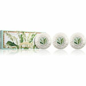 Saponificio Artigianale Fiorentino Lily Of The Valley Set sada tuhých mydiel 3x100 g vyobraziť