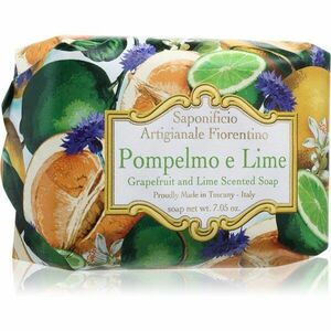 Saponificio Artigianale Fiorentino Grapefruit and Lime Perfumed Soap prírodné tuhé mydlo 200 g vyobraziť