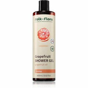 Folk & Flora Grapefruit osviežujúci sprchový gél 400 ml vyobraziť