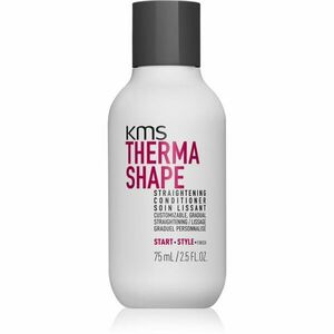 KMS Thermashape Straightening Conditioner kondicionér pre uhladenie a výživu suchých a nepoddajných vlasov 75 ml vyobraziť