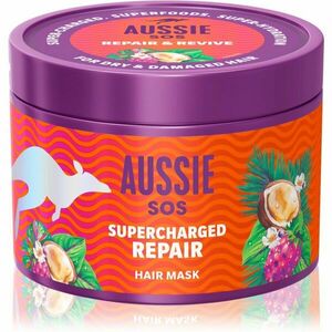 Aussie SOS Supercharged Repair maska na vlasy 500 ml vyobraziť