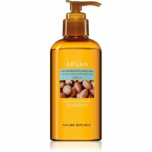 NATURE REPUBLIC Argan Essential Deep Care Shampoo hĺbkovo regeneračný šampón pre poškodené vlasy 300 ml vyobraziť