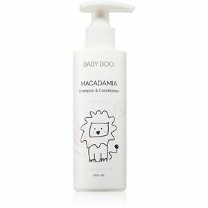 Baby Boo MACADAMIA Shampoo and Conditioner šampón a kondicionér pre deti od narodenia 200 ml vyobraziť