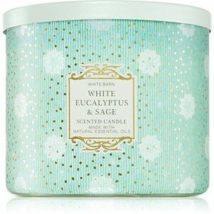 Bath & Body Works White Eucalyptus & Sage vonná sviečka 411 g vyobraziť