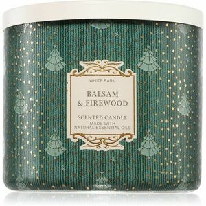 Bath & Body Works Balsam & Firewood vonná sviečka 411 g vyobraziť