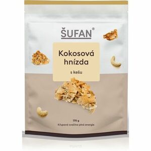 Šufan Kokosová hniezda s kešu zmes orechov s kokosom 170 g vyobraziť