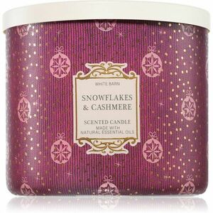 Bath & Body Works Snowflakes & Cashmere vonná sviečka 411 g vyobraziť